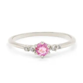 Thea | pink sapphire & diamonds