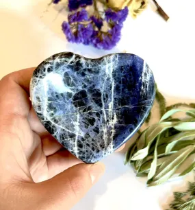 True Blue Heart Sodalite Dish