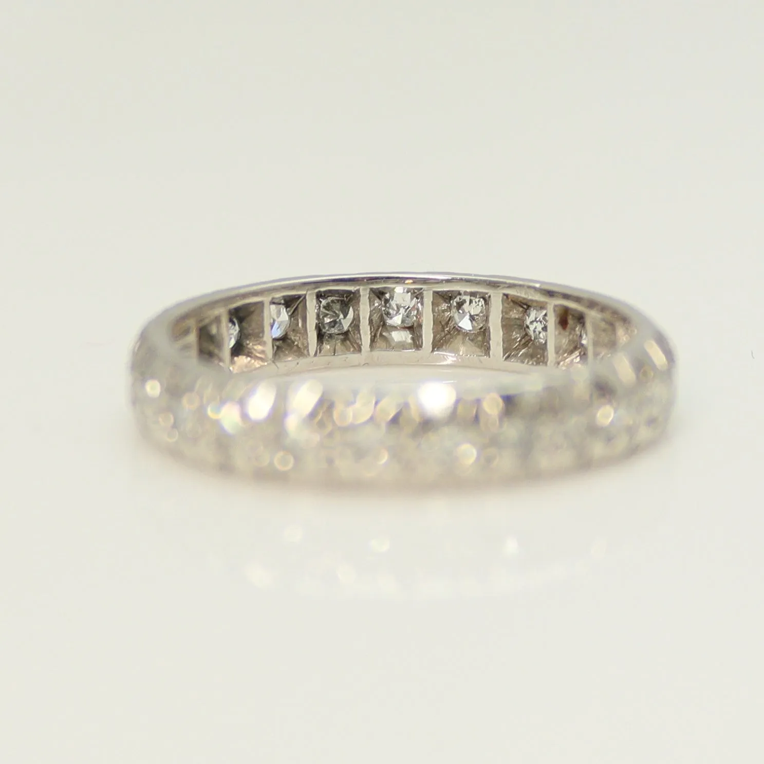 Vintage Diamond Eternity Ring