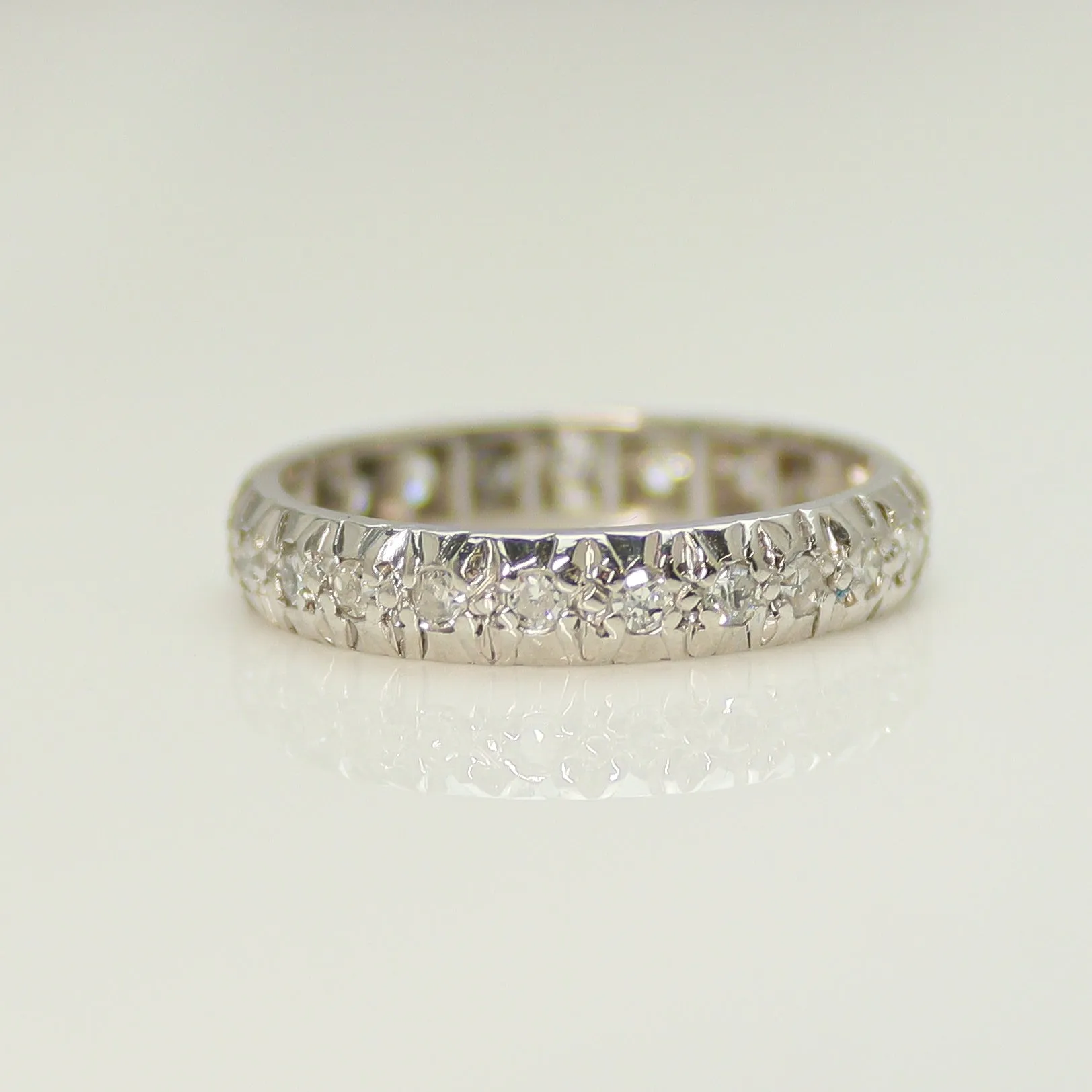 Vintage Diamond Eternity Ring