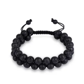 Volcanic Stone Lava Beads Oil Diffuser Bracelet Present for Men