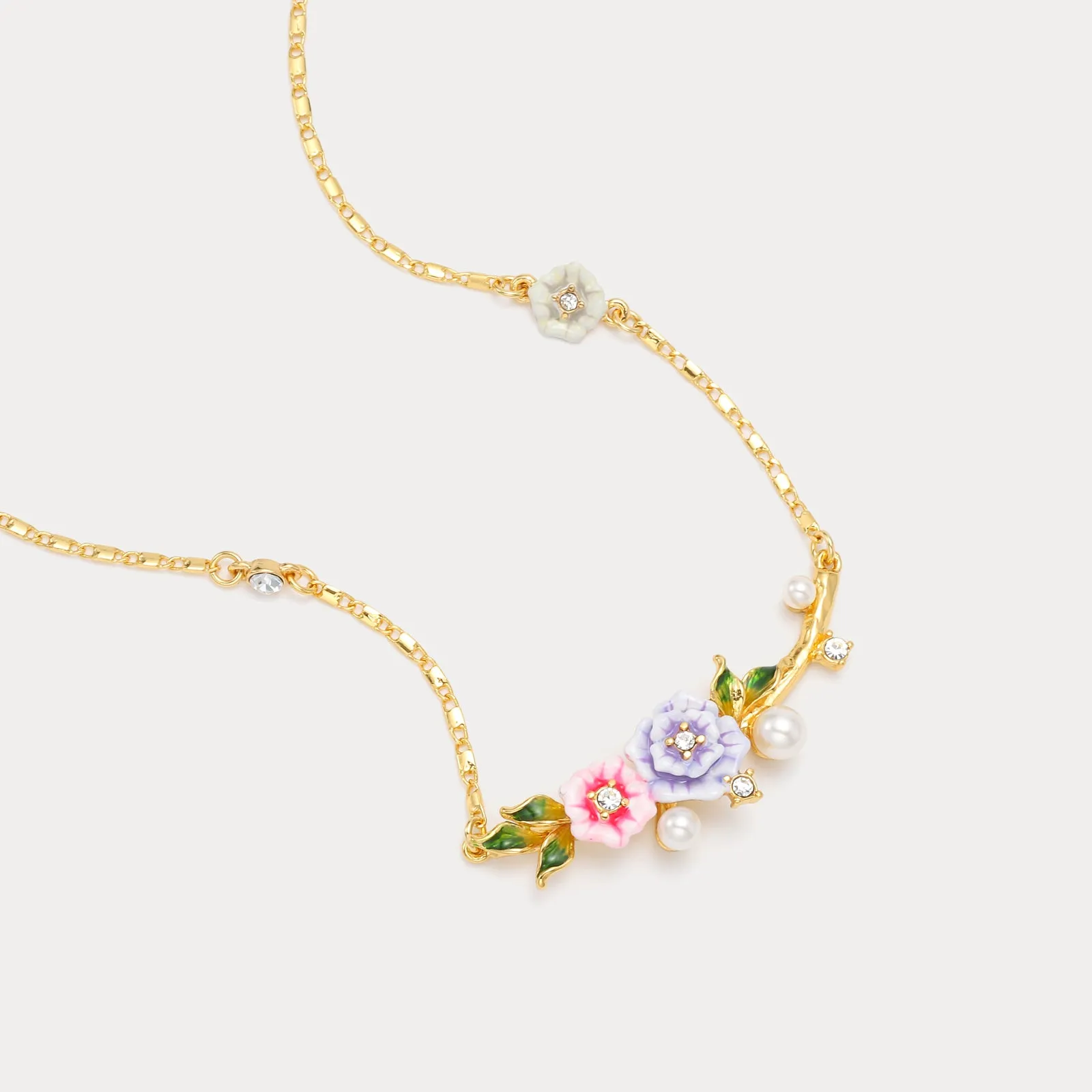 Wild Rose Necklace